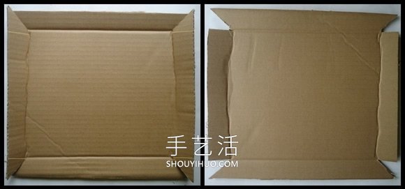 硬紙板手工制作首飾收納盒的做法教程 -  rpnrmr.com