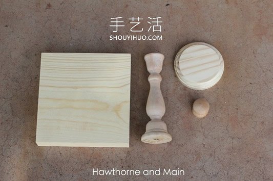自制簡易鑰匙架的手工制作教程 -  rpnrmr.com