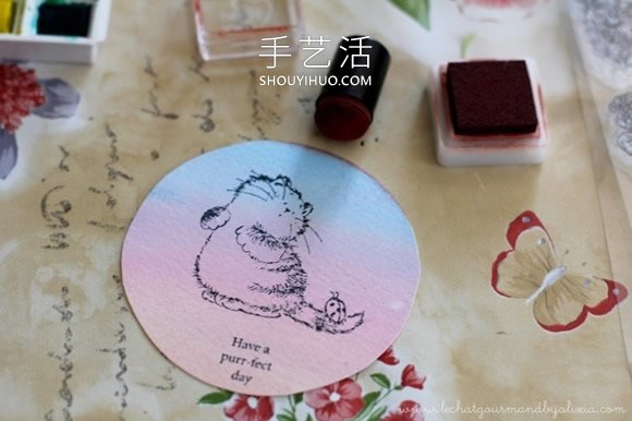 自制禮物包裝裝飾卡紙標(biāo)簽的方法圖解教程 -  rpnrmr.com
