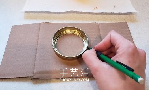 玻璃罐廢物利用手工制作南瓜燈籠的做法教程 -  rpnrmr.com