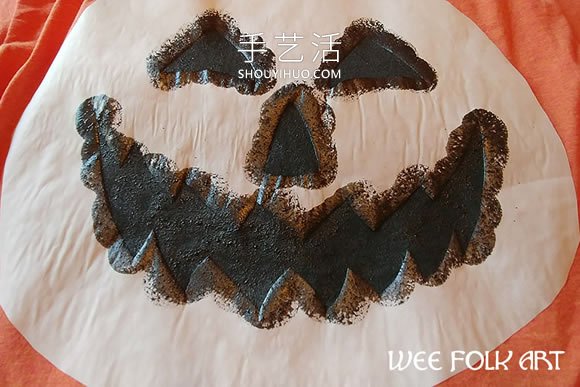自制萬(wàn)圣節(jié)南瓜燈T恤的方法圖解教程 -  rpnrmr.com