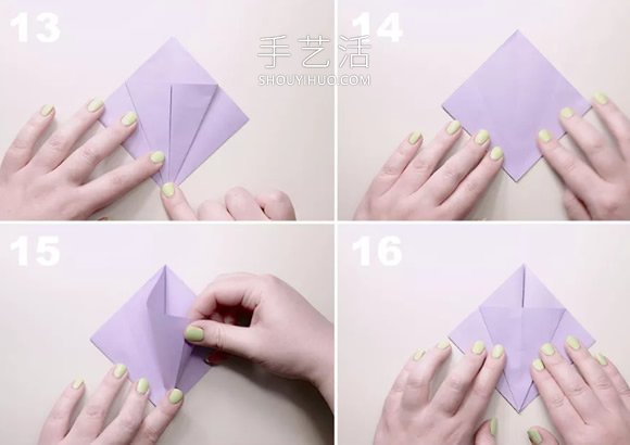 立體百合花怎么折的折法步驟詳細圖解 -  rpnrmr.com