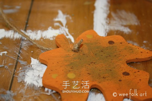 自制秋天葉子裝飾的方法圖解教程 -  rpnrmr.com