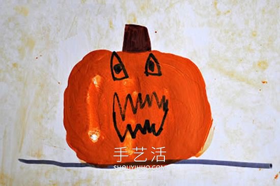 自制南瓜生長周期萬圣節(jié)卡片的方法圖解教程 -  rpnrmr.com