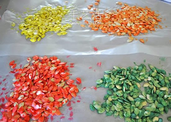 幼兒園手工制作南瓜籽玉米的做法教程 -  rpnrmr.com