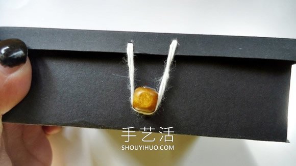 卡紙手工制作戒指收納盒的做法教程 -  rpnrmr.com