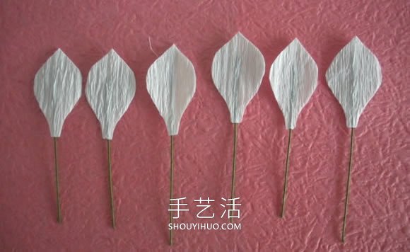 簡單自制皺紋紙水仙花的方法圖解教程 -  rpnrmr.com