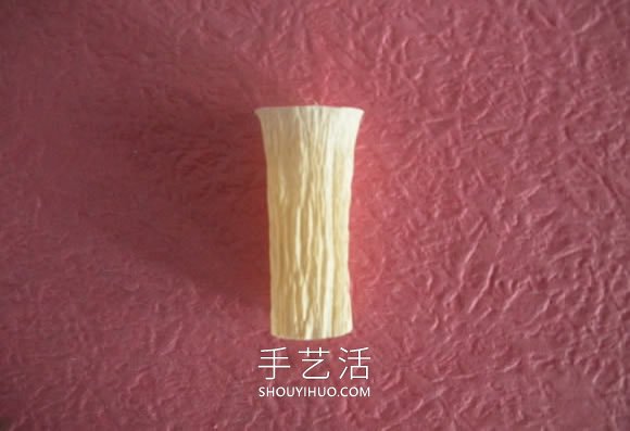簡單自制皺紋紙水仙花的方法圖解教程 -  rpnrmr.com