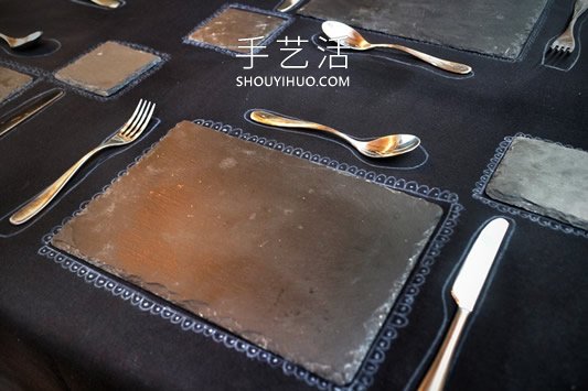 方便擺桌的西餐桌布DIY制作圖解教程 -  rpnrmr.com