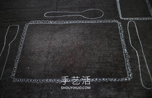 方便擺桌的西餐桌布DIY制作圖解教程 -  rpnrmr.com