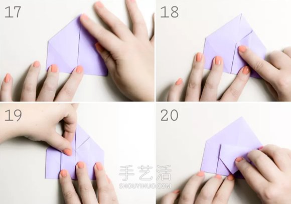簡單可愛紙盒子的折法詳細圖解教程 -  rpnrmr.com