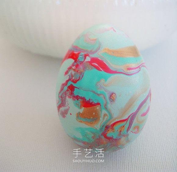 簡單自制指甲油彩蛋的方法圖解教程 -  rpnrmr.com
