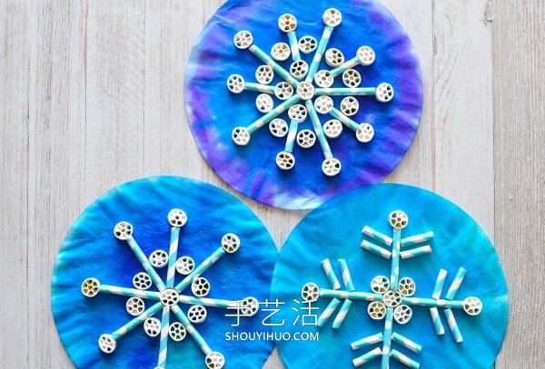 意大利面、吸管、咖啡濾紙！手工制作冬天雪花 -  rpnrmr.com