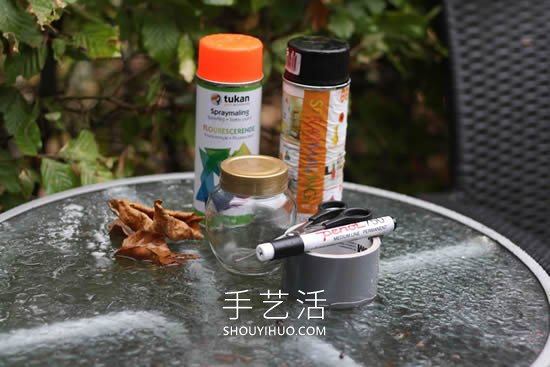 玻璃罐手工制作南瓜燈的簡單做法教程 -  rpnrmr.com