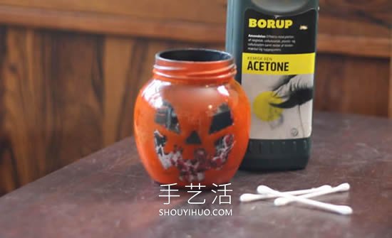玻璃罐手工制作南瓜燈的簡單做法教程 -  rpnrmr.com