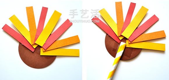 感恩節(jié)裝飾蛋糕的火雞手工制作教程 -  rpnrmr.com