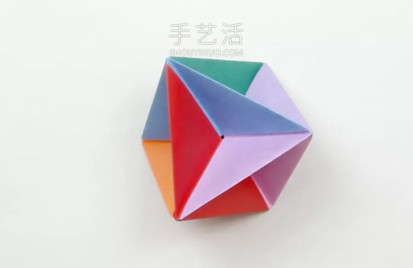 兒童折紙吹氣旋轉(zhuǎn)玩具的折法圖解教程 -  rpnrmr.com