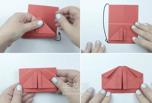 簡(jiǎn)單折紙和服的詳細(xì)步驟圖解教程 -  rpnrmr.com