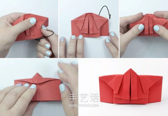 簡(jiǎn)單折紙和服的詳細(xì)步驟圖解教程 -  rpnrmr.com