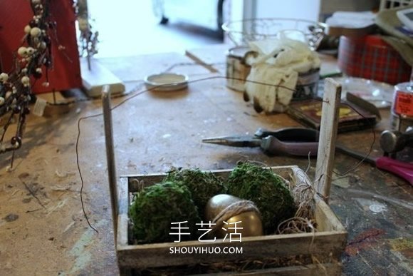 板條箱改造DIY老舊復活節(jié)裝飾的做法教程 -  rpnrmr.com