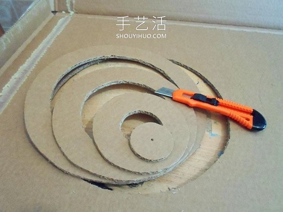 自制瓦楞紙板貓屋的方法圖解教程 -  rpnrmr.com