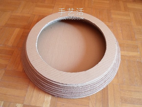 自制瓦楞紙板貓屋的方法圖解教程 -  rpnrmr.com