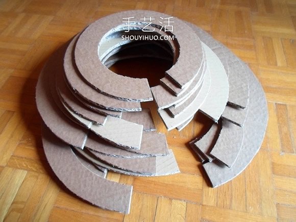 自制瓦楞紙板貓屋的方法圖解教程 -  rpnrmr.com