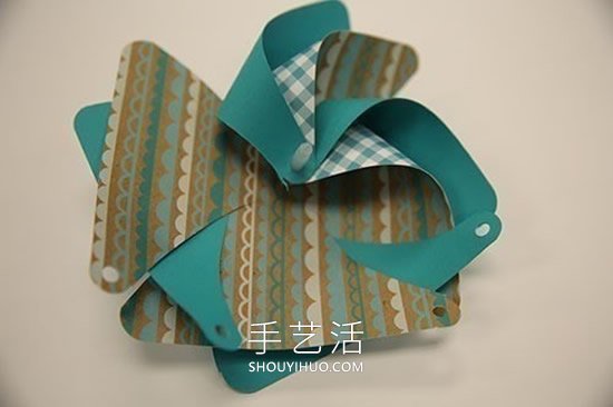 春天風(fēng)車裝飾的手工制作方法圖解教程 -  rpnrmr.com