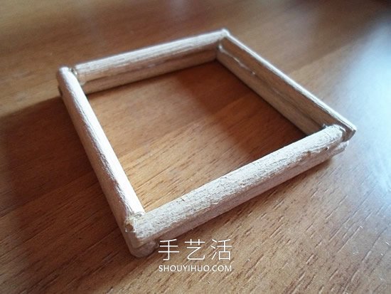 用木棍制作立體幾何燈罩燈飾的做法教程 -  rpnrmr.com