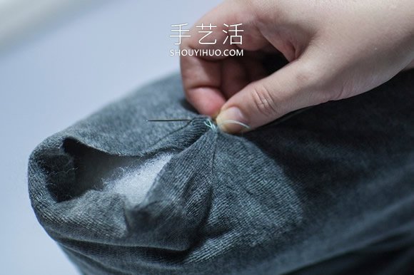 舊運動褲改造制作愛心墊子的方法圖解 -  rpnrmr.com