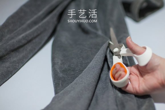 舊運動褲改造制作愛心墊子的方法圖解 -  rpnrmr.com