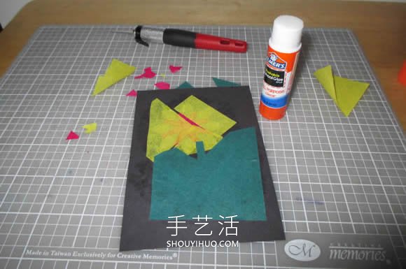 漂亮花朵感恩卡的制作方法圖解教程 -  rpnrmr.com