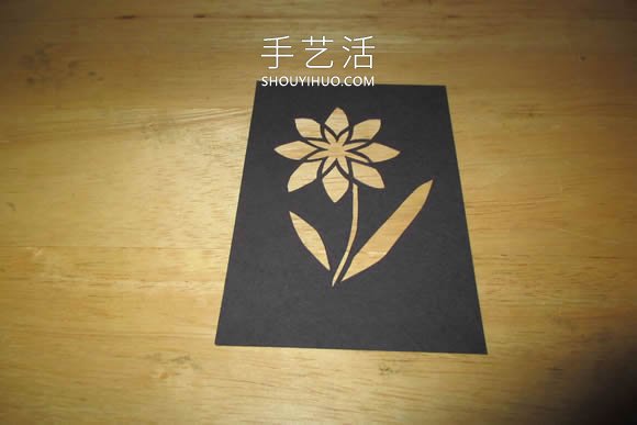 漂亮花朵感恩卡的制作方法圖解教程 -  rpnrmr.com
