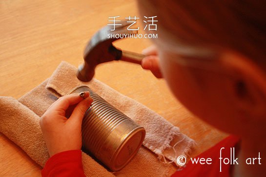 自制鐵罐燈籠制作方法過(guò)程圖解教程 -  rpnrmr.com