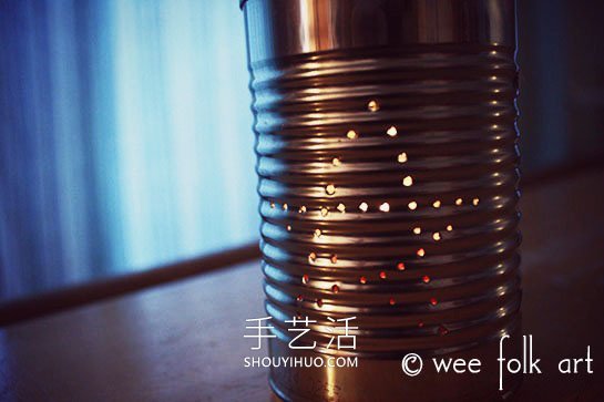 自制鐵罐燈籠制作方法過(guò)程圖解教程 -  rpnrmr.com