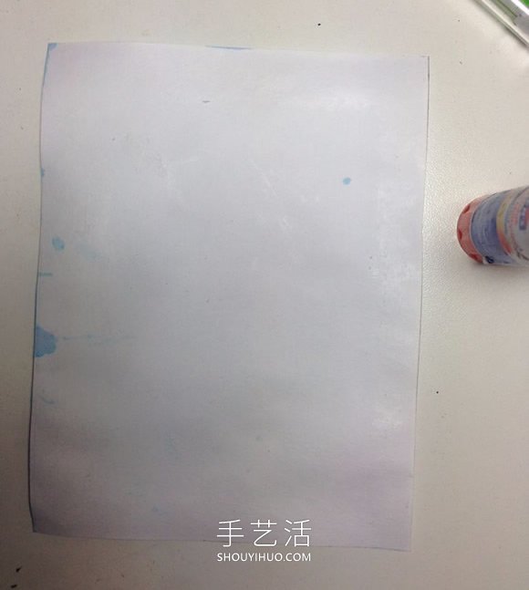 用鹽和水彩手工制作創(chuàng)意感恩卡的做法教程 -  rpnrmr.com