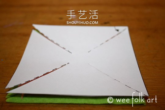 自制氈布風(fēng)車裝飾的方法圖解教程 -  rpnrmr.com