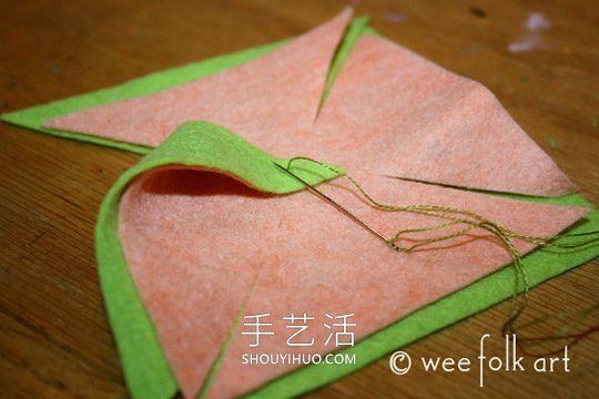自制氈布風(fēng)車裝飾的方法圖解教程 -  rpnrmr.com