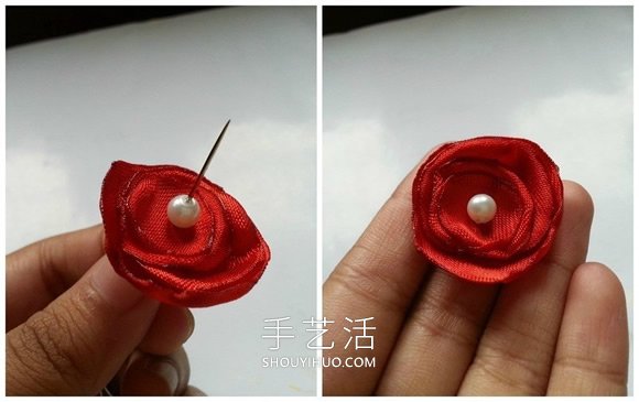 母親節(jié)綢緞花卡片的制作方法圖解教程 -  rpnrmr.com