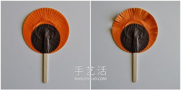 幼兒園手工制作蛋糕紙火雞木偶的做法教程 -  rpnrmr.com
