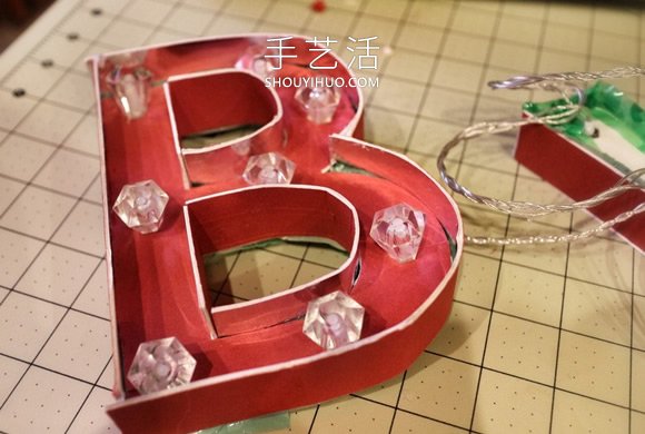 簡單自制酒吧字母燈飾的方法圖解教程 -  rpnrmr.com