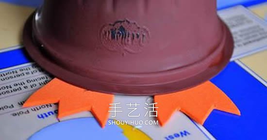 果凍杯廢物利用手工制作火雞的做法教程 -  rpnrmr.com