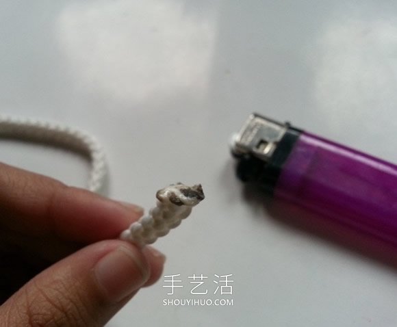 尼龍繩手工制作花朵杯墊的做法教程 -  rpnrmr.com