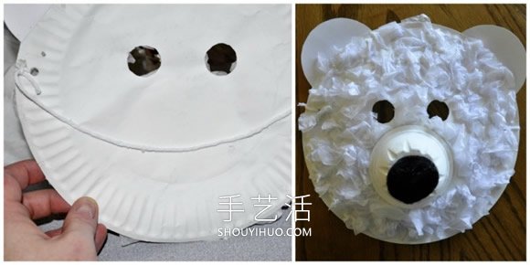 簡單自制北極熊面具的方法圖解教程 -  rpnrmr.com