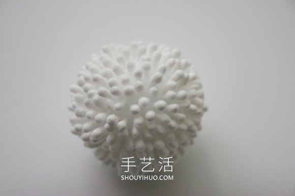 簡(jiǎn)單棉簽花的手工制作方法圖解教程 -  rpnrmr.com