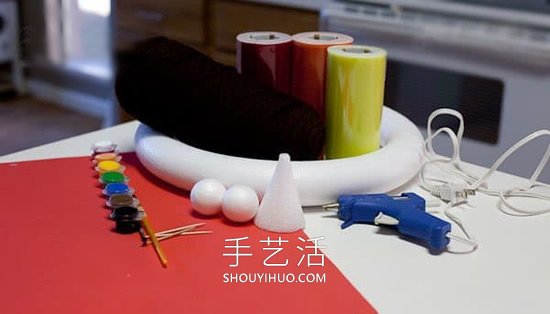 幼兒園手工制作感恩節(jié)火雞花環(huán)的做法教程 -  rpnrmr.com