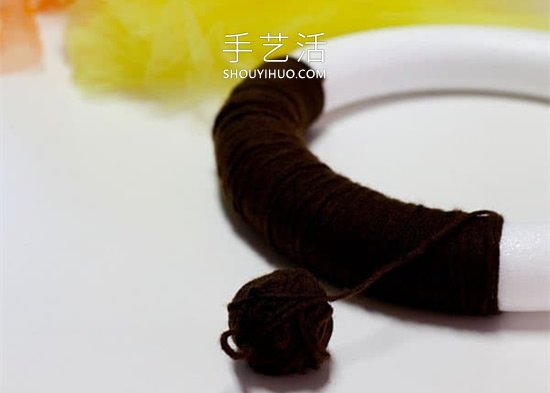 幼兒園手工制作感恩節(jié)火雞花環(huán)的做法教程 -  rpnrmr.com
