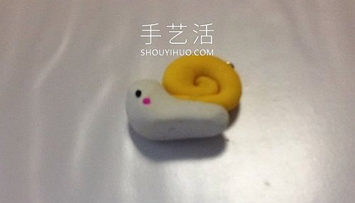超輕粘土手工制作蝸牛墜子的做法教程 -  rpnrmr.com