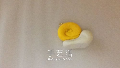 超輕粘土手工制作蝸牛墜子的做法教程 -  rpnrmr.com