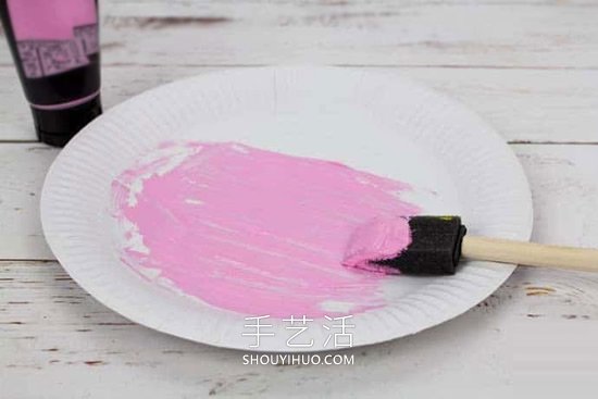 幼兒園用紙盤手工制作刺猬的做法教程 -  rpnrmr.com